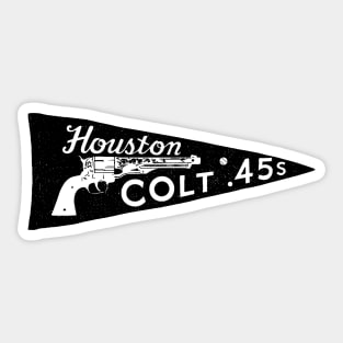 Defunct - Houston Colt 45s Sticker